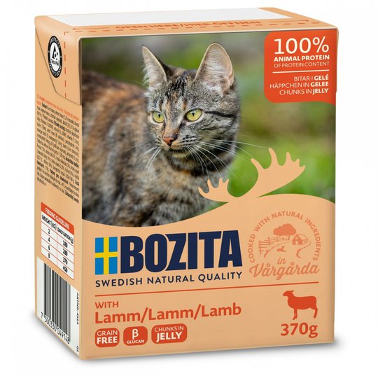 Bozita Bitar i Gelé Lamm 370 g