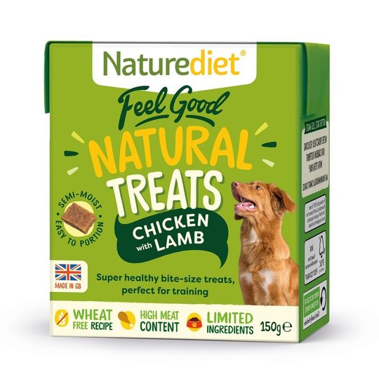 Naturediet Treat Kyckling & Lamm 150 g