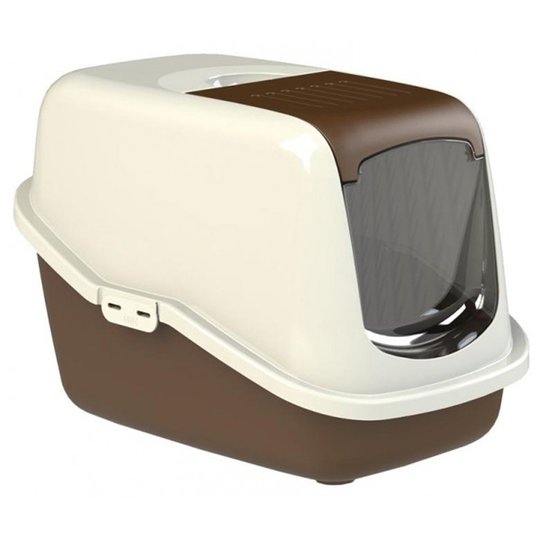 PeeWee EcoHûs Kattlåda (Brun/Beige)