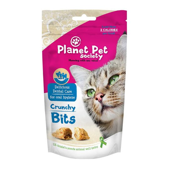 Planet Pet Society Crunchy Bits Dental Care (40 grammaa)