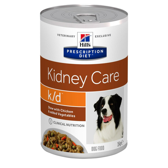 Prescription Diet k/d Stew hundfoder kyckling & grönsaker - 12 x 354 g