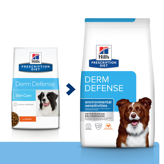 Prescription Diet Derm Defense Torrfoder med Kyckling - 1,5 kg