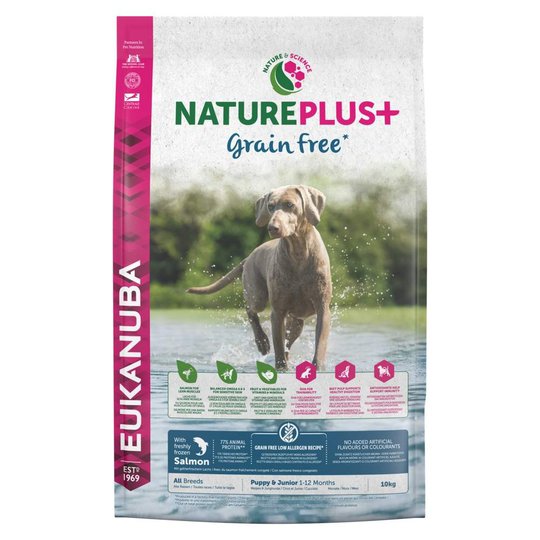Eukanuba Nature Plus+ Grain Free Puppy Salmon (2,3 kg)