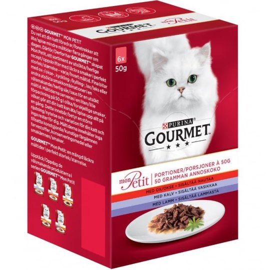 Gourmet Mon Petit Kött (6x50g)