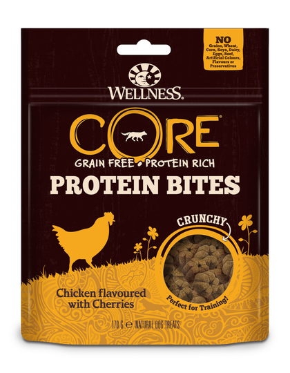 Dog Bites Crunchy Chicken Cherries - 170 g