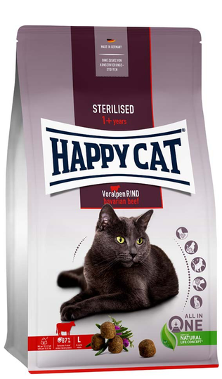 Cat Adult Sterilised Nötkött - 1,3 kg