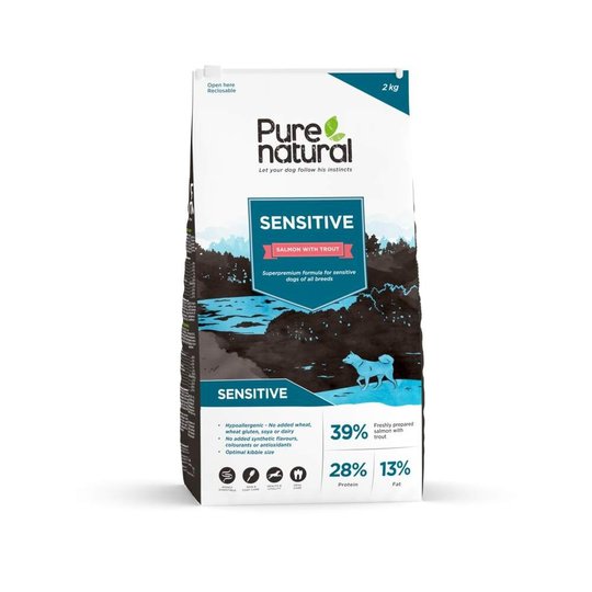 Purenatural Sensitive Salmon & Trout (2 kg)