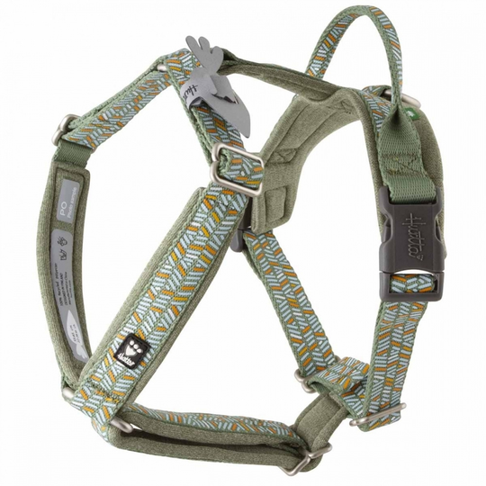 Hurtta Razzle-Dazzle Y-sele Grön (35-45 cm)