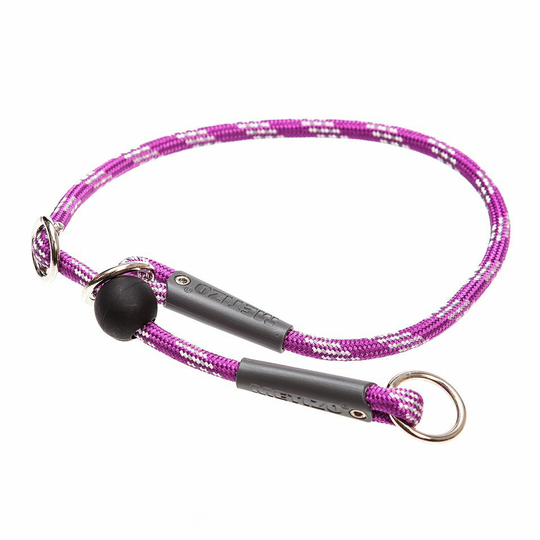 Retrieverhalsband Runt - Lila / 40 cm