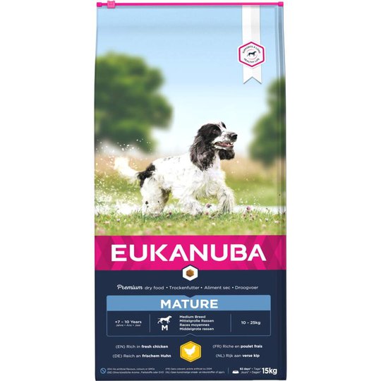 Eukanuba Dog Mature Medium Breed (15 kg)