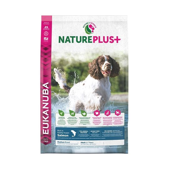 Eukanuba Nature Plus+ Adult Medium Salmon (2,3 kg)