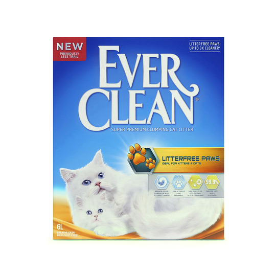 Litterfree Paws kattsand - 6 L