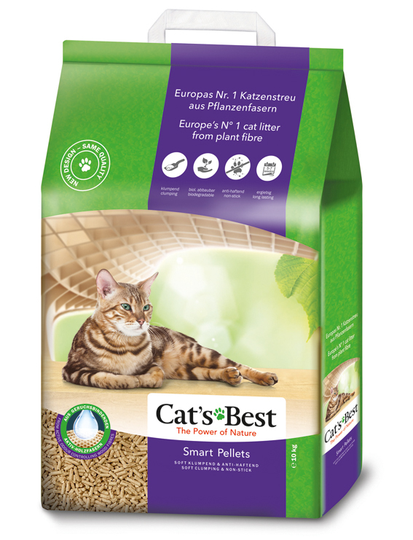 Smart kattströ för långhårig katt - 10 kg