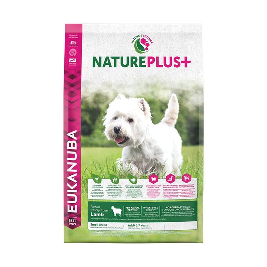 Eukanuba Nature Plus+ Adult Small Breed Lamb (2,3 kg)