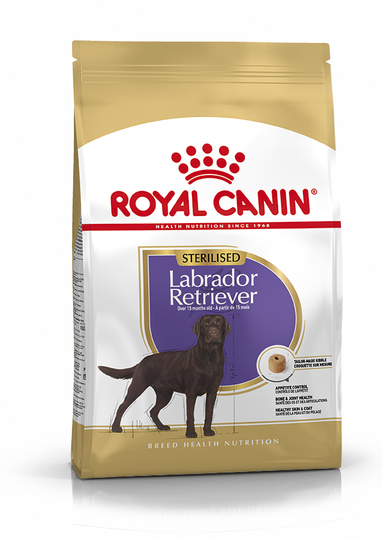 Labrador Retriever Sterilised Adult Torrfoder för hund - 12 kg