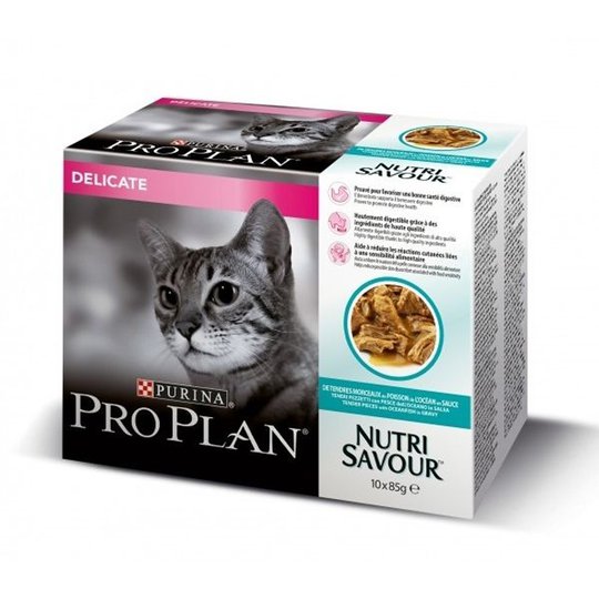 ProPlan Delicate Cat Ocean Fish Multipack Wet (10x85g)