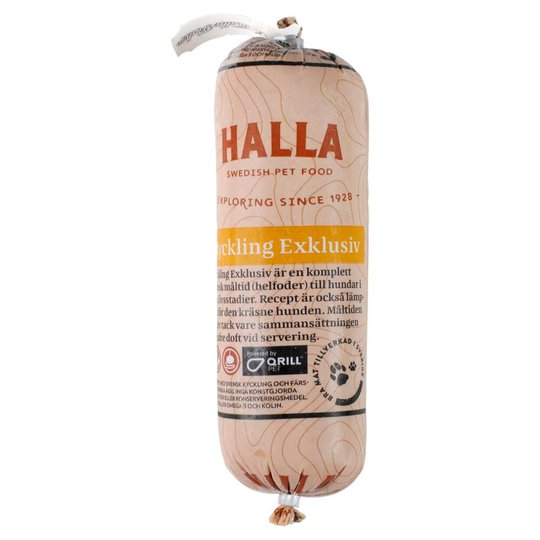 Halla Färskfoder Kyckling Exklusiv 500 g