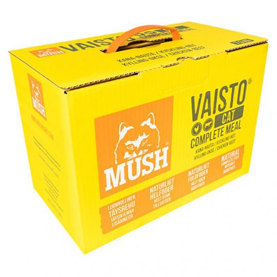 Vaisto Cat (Kitten) Kyckling-Nöt Köttbullar (storpack)