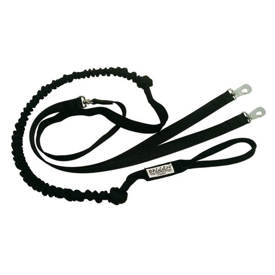 Baggen Jogginglina Dubbel Svart 175 cm (BGB-hake)