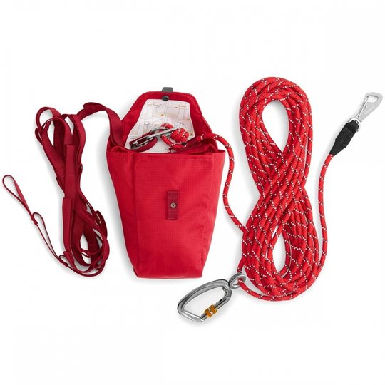RuffWear Knot-a-Hitch Koppelsystem Röd