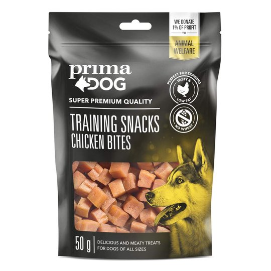 PrimaDog Training Snacks Chicken Bites 50 g