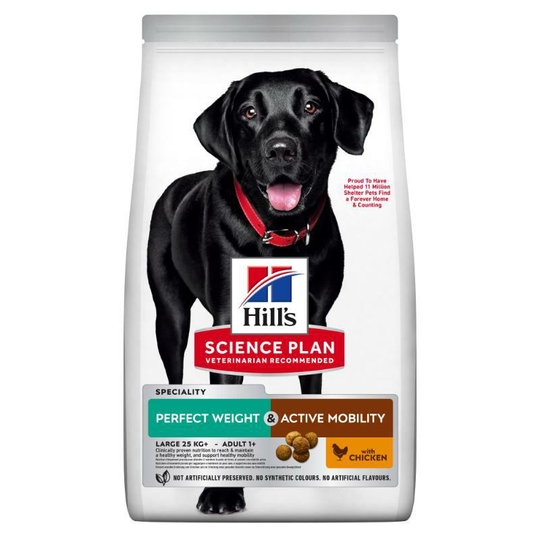Perfect Weight & Active Mobility Large Breed with Chicken - 12 kg