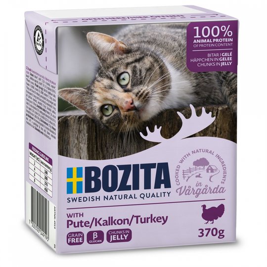 Bozita Bitar i Gelé Kalkon 370 g