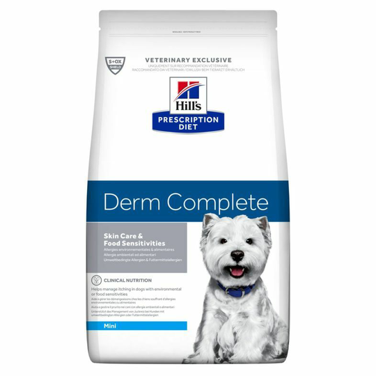 Prescription Diet Derm Complete Mini hundfoder - 1,5 kg