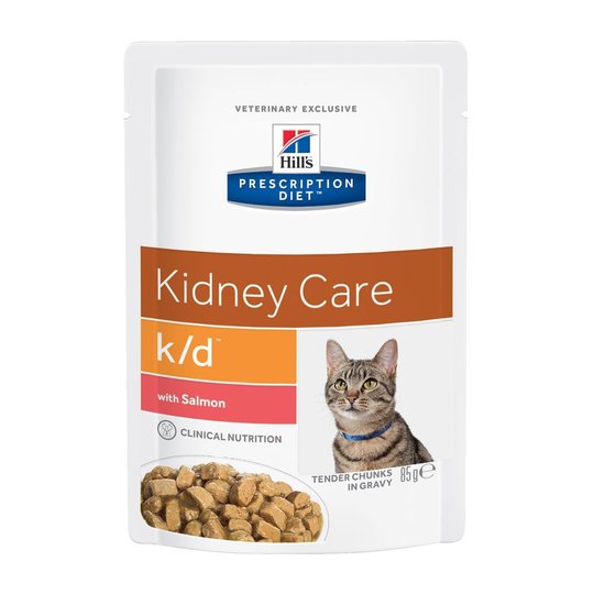 Hill's Prescription Diet Feline k/d Kidney Care Salmon 12x85 g