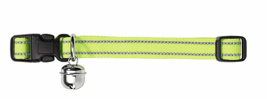 Katthalsband Reflex Stretch - Gul