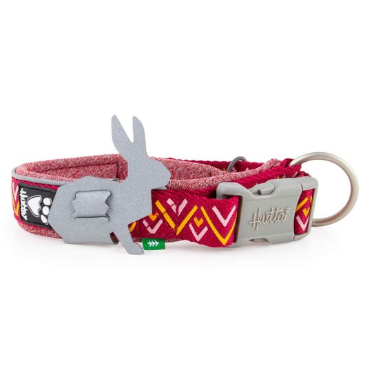 Hurtta Razzle-Dazzle Valphalsband Röd (25-35 cm)