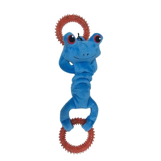 Bark-a-Boo Word-Up Dragleksak Groda med Spikringar