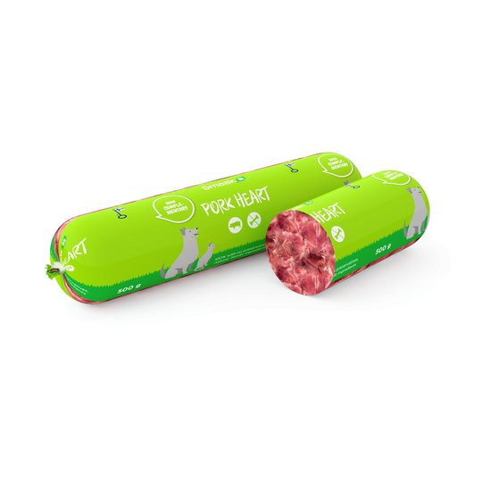 Smaak Raw Complementary Pork Heart Minced Meat 500 g