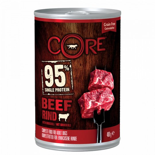 CORE Dog 95 Beef & Broccoli 400 g