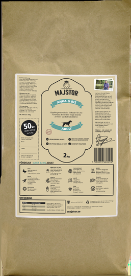 Anka & Ris Adult Hundfoder - 6 kg