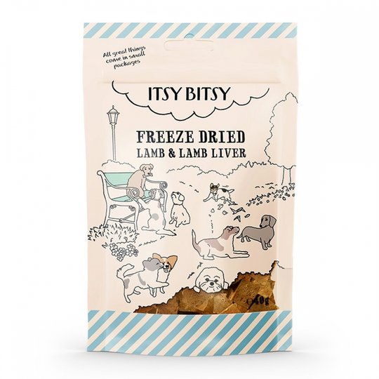 ItsyBitsy Dog Freeze Dried Lamm & Lever