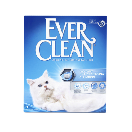 Extra Strong Unscented kattsand - 6 L
