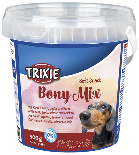 Soft Snack Bony godismix för hund - 0,5 kg