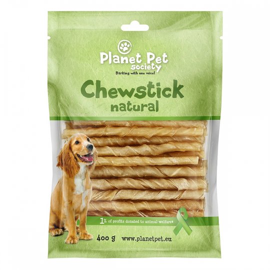 Planet Pet Society Twisted Chewstick 80-pack