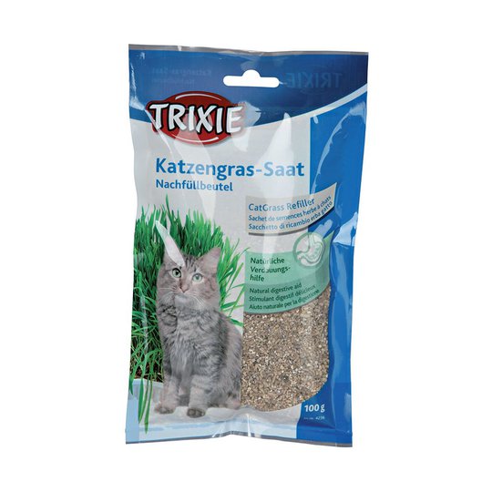 Trixie Kattgräs Refillpåse 100 g (100 gram)
