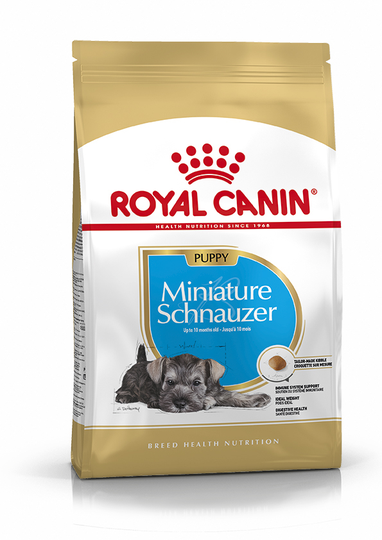 Miniature Schnauzer Puppy Torrfoder - 1,5 kg