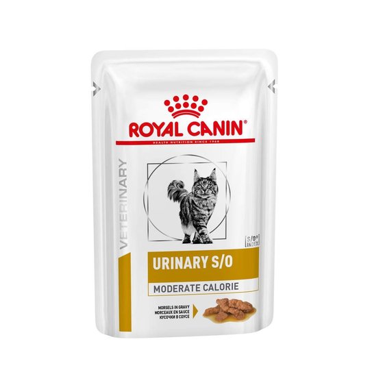 Royal Canin Veterinary Diets Cat Urinary Moderate Calorie 12x85 g