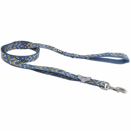 Hurtta Razzle-Dazzle Standard Hundkoppel Blå (1,5 x 180 cm)