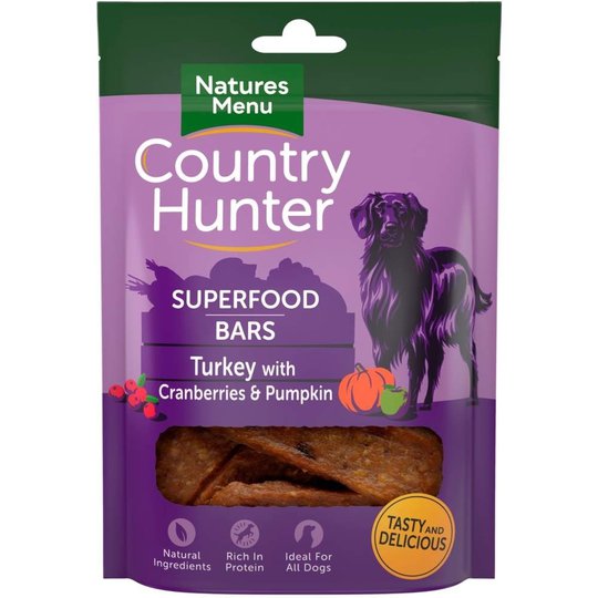 NaturesMenu Country Hunter Bar Kalkon 100g