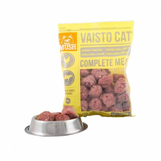 Vaisto Cat (Kitten) Kyckling-Nöt Köttbullar