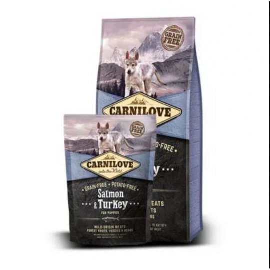 Carnilove Lax & Kalkon, Puppy (1,5 kg)