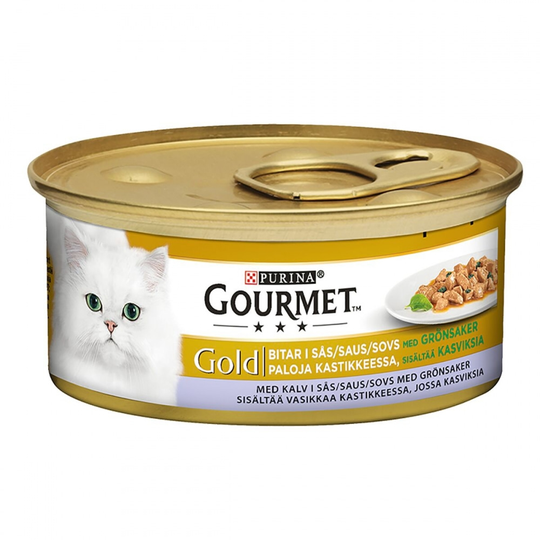 Gourmet Gold Kalv med Grönsaker i Sås 85 g