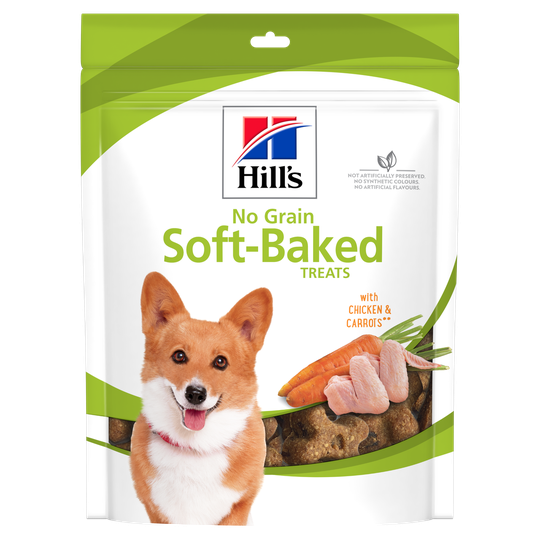 No Grain Soft-Baked hundgodbitar med kyckling och morot - 227 g