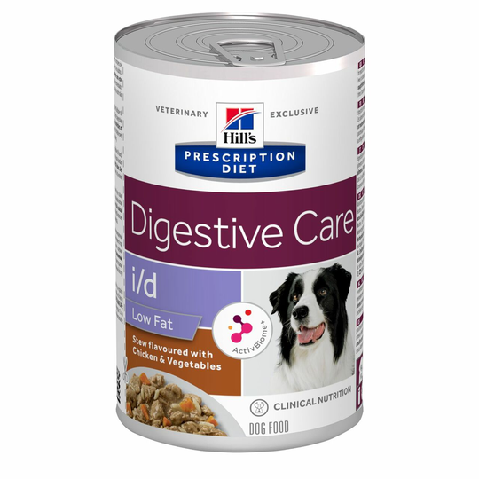 Prescription Diet Canine i/d Low Fat Stew Chicken & Vegetables - 12 x 354 g