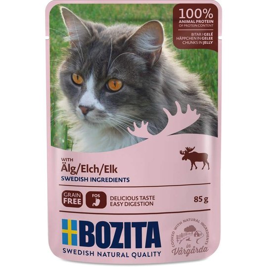 Bozita Cat Älg i Gelé